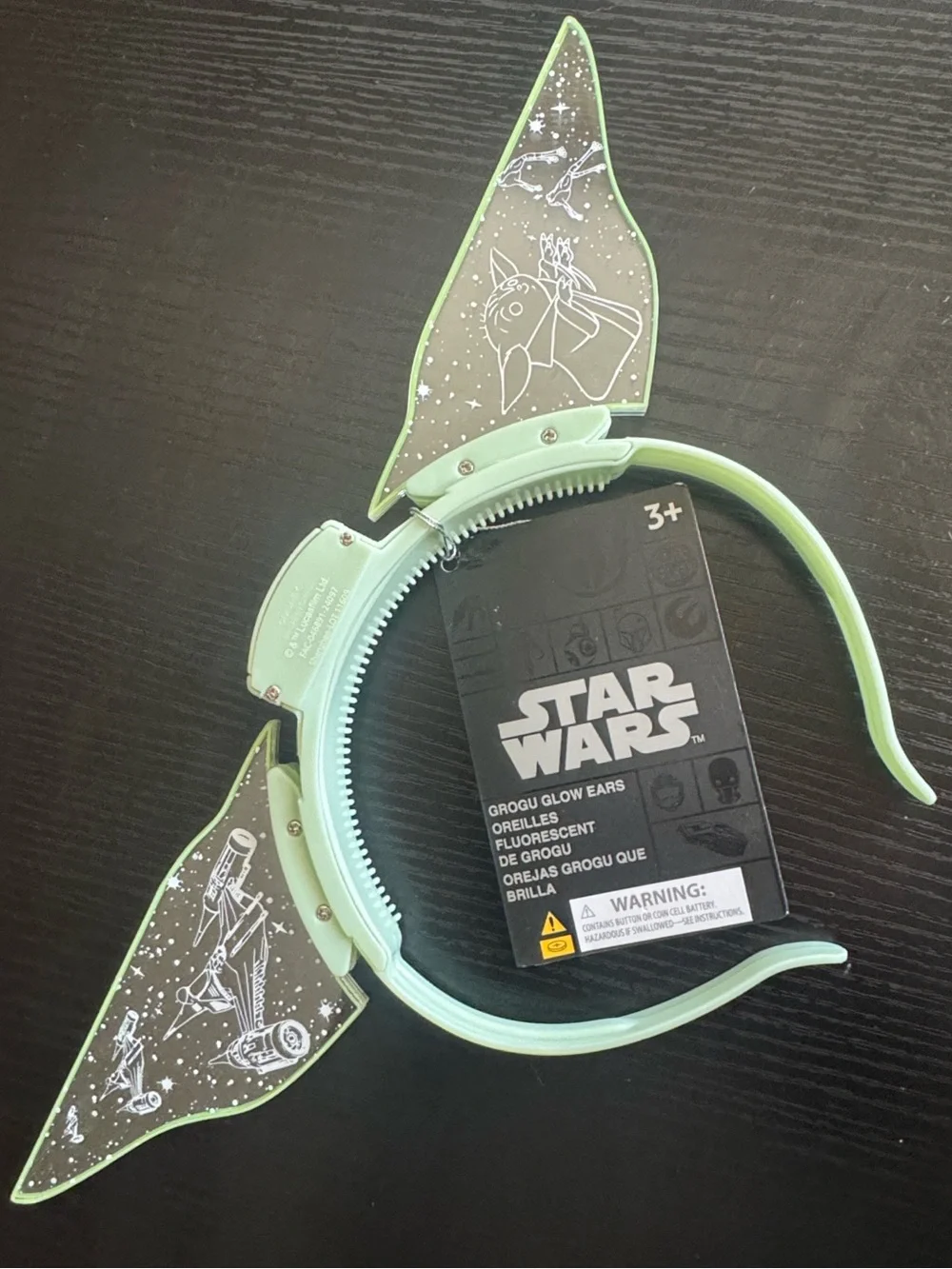 Star Wars Grogu Light Up Child Ears